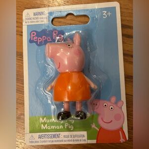 New Just Play Mummy Pig 2" toy figure from the Peppa Pig series